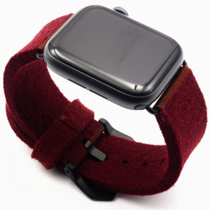 Dark Red Apple Watch Band - SomeLoops
