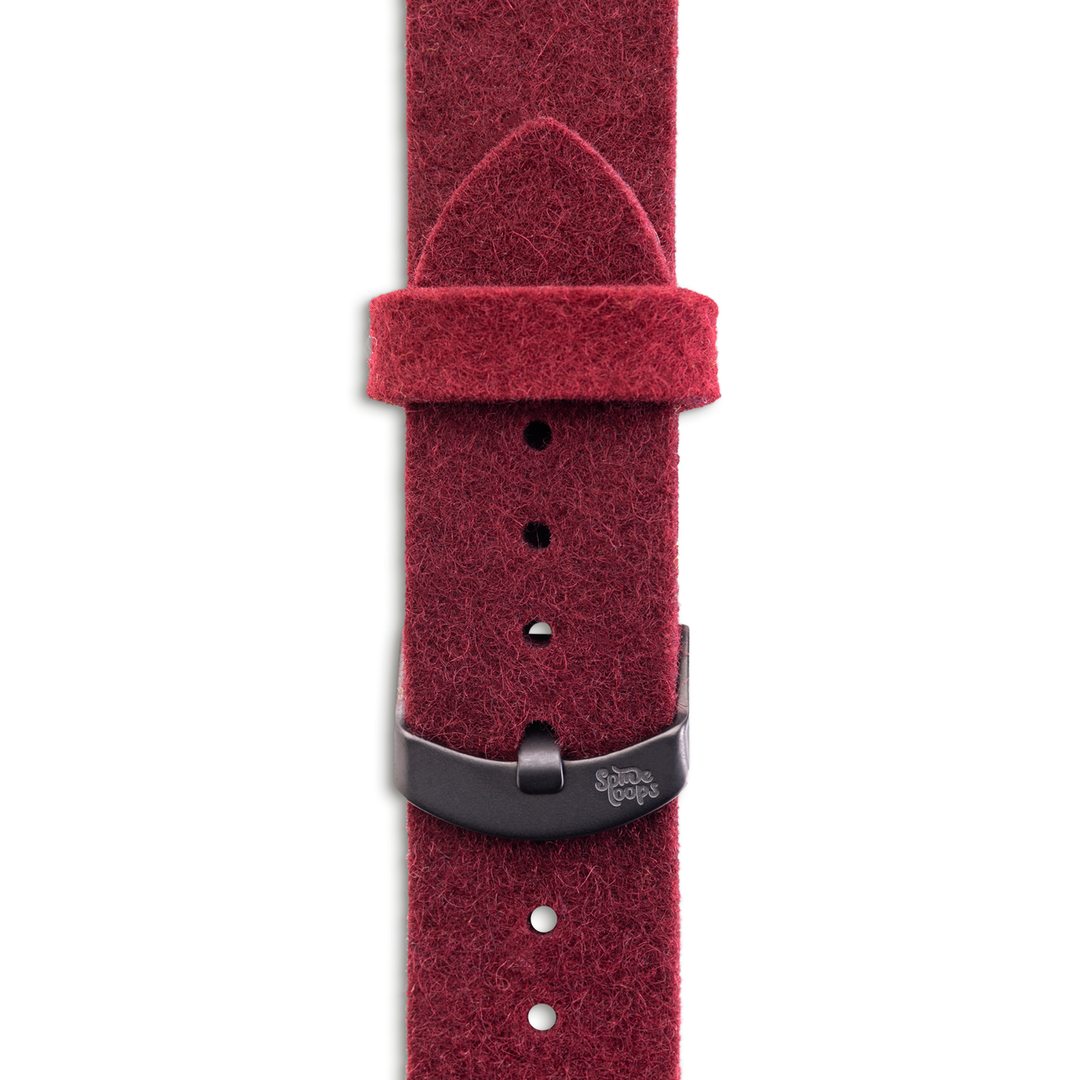 Dark red apple watch band clearance