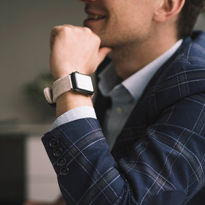 Beige apple discount watch band